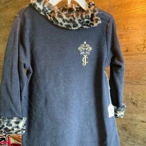 Juicy Couture Dark Gray/Black 2 piece outfit - Size 5